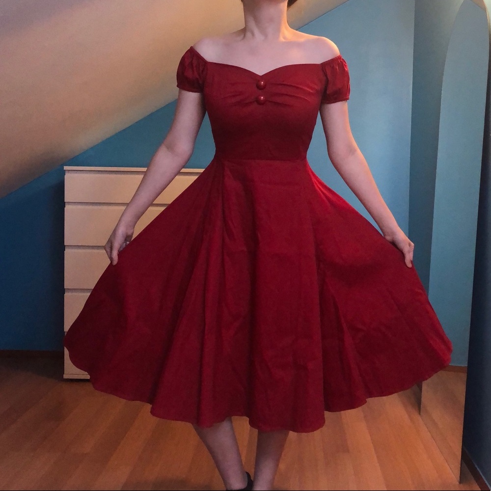 Red Collectif size UK 12/ M dress